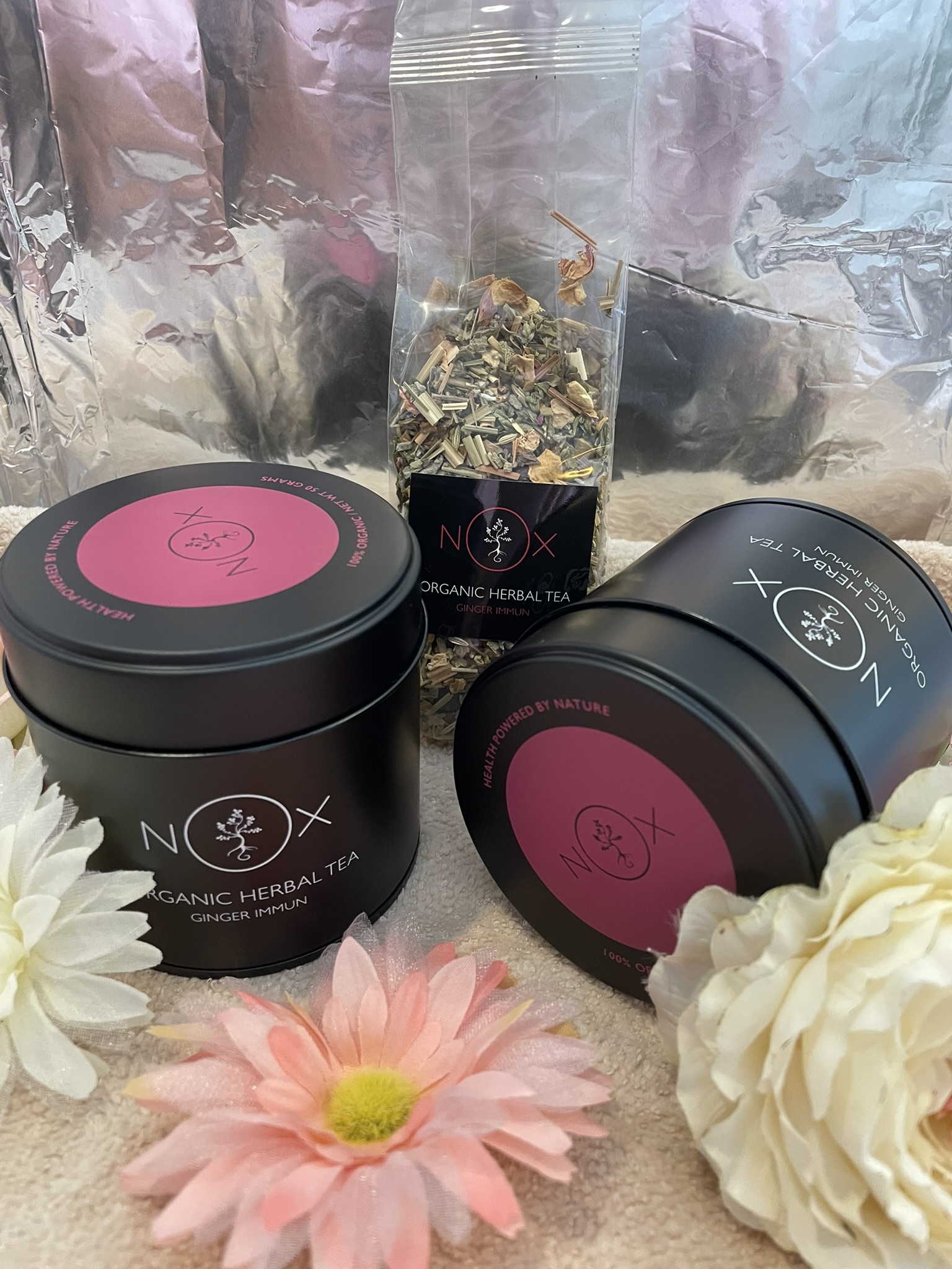 NOX プレミアム オーガニック ティー（ジンジャーイムーン）