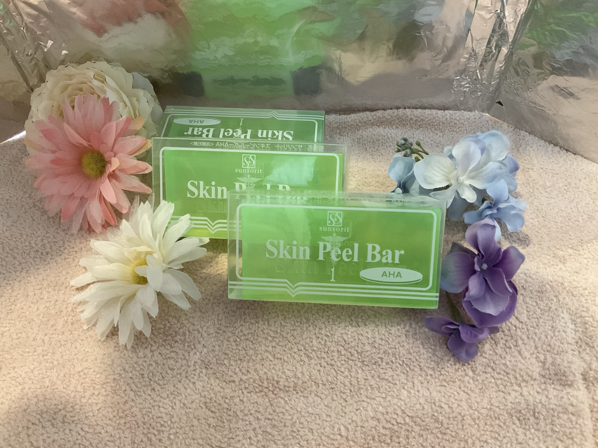 スキンピールバー AHA　敏感肌の方に！